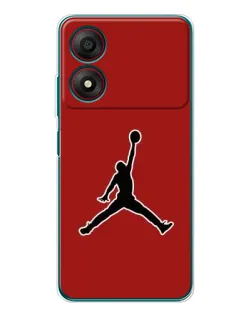 Чохол для ZTE Blade A34 з картинкою «Jordan Red Back» Чохол для ZTE Blade A34 з картинкою «Jordan Red Back»