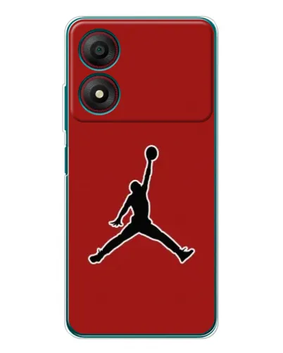 Чехол для ZTE Blade A34 с картинкой «Jordan Red Back» Чехол для ZTE Blade A34 с картинкой «Jordan Red Back»