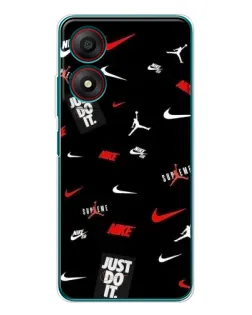 Чохол для ZTE Blade A34 з картинкою «Nike Mix Pattern» Чохол для ZTE Blade A34 з картинкою «Nike Mix Pattern»