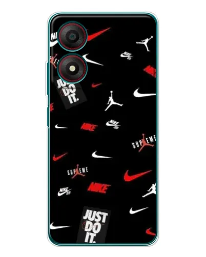 Чехол для ZTE Blade A34 с картинкой «Nike Mix Pattern» Чехол для ZTE Blade A34 с картинкой «Nike Mix Pattern»