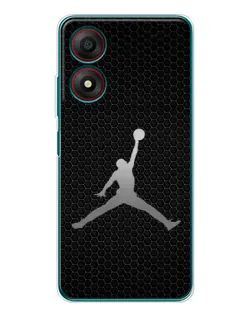Чохол для ZTE Blade A34 з картинкою «Jordan Dark Carbon» Чохол для ZTE Blade A34 з картинкою «Jordan Dark Carbon»
