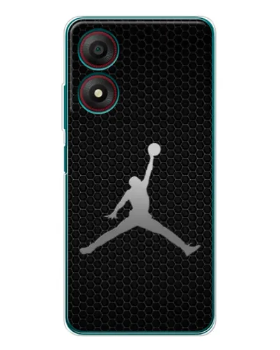 Чехол для ZTE Blade A34 с картинкой «Jordan Dark Carbon» Чехол для ZTE Blade A34 с картинкой «Jordan Dark Carbon»