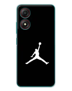 Чохол для ZTE Blade A34 з картинкою «Jordan Silhouette» Чохол для ZTE Blade A34 з картинкою «Jordan Silhouette»