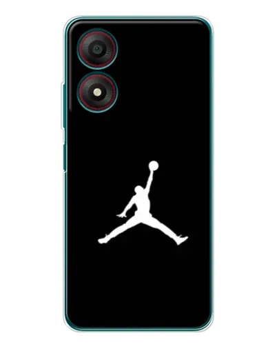 Чехол для ZTE Blade A34 с картинкой «Jordan Silhouette» Чехол для ZTE Blade A34 с картинкой «Jordan Silhouette»