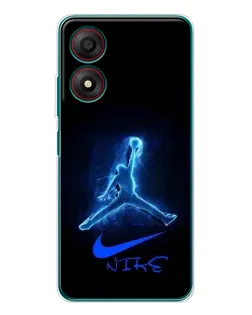 Чохол для ZTE Blade A34 з картинкою «Jordan Neon Blue» Чохол для ZTE Blade A34 з картинкою «Jordan Neon Blue»