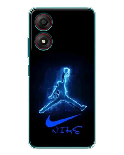 Чехол для ZTE Blade A34 с картинкой «Jordan Neon Blue» Чехол для ZTE Blade A34 с картинкой «Jordan Neon Blue»