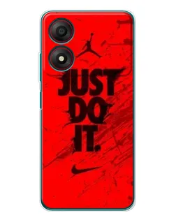 Чохол для ZTE Blade A34 з картинкою «Nike Just Do It» Чохол для ZTE Blade A34 з картинкою «Nike Just Do It»