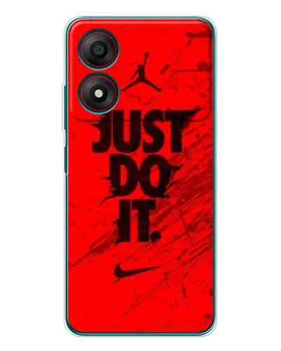 Чехол для ZTE Blade A34 с картинкой «Nike Just Do It» Чехол для ZTE Blade A34 с картинкой «Nike Just Do It»
