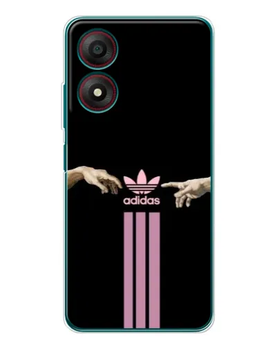 Чехол для ZTE Blade A34 с картинкой «Adidas Hands»
