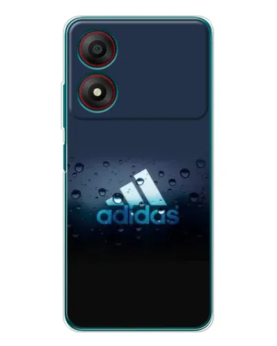 Чехол для ZTE Blade A34 с картинкой «Adidas Water Drops»