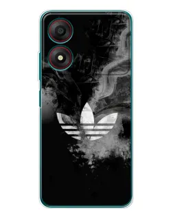 Чохол для ZTE Blade A34 з картинкою «Абстрактний дим Adidas» Чохол для ZTE Blade A34 з картинкою «Абстрактний дим Adidas»