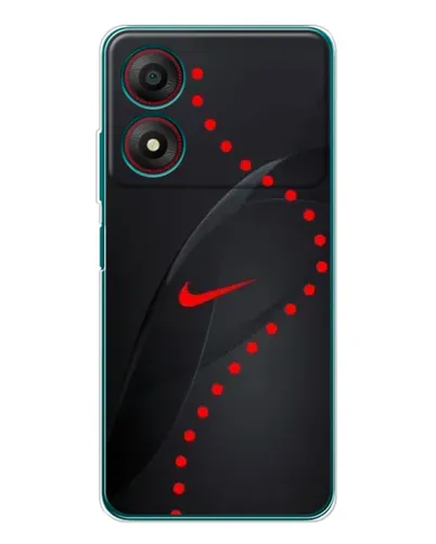 Чехол для ZTE Blade A34 с картинкой «Абстрактный дизайн Nike»