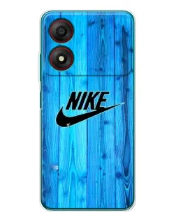 Чехол для ZTE Blade A34 с картинкой «Голубое дерево Nike»