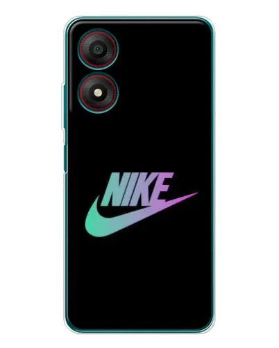 Чехол для ZTE Blade A34 с картинкой «Nike — городская ночь»