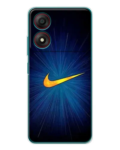Чехол для ZTE Blade A34 с картинкой «Синий пульс Nike» Чехол для ZTE Blade A34 с картинкой «Синий пульс Nike»