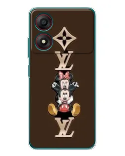 Чехол для ZTE Blade A34 с картинкой «LV и Микки Маус» Чехол для ZTE Blade A34 с картинкой «LV и Микки Маус»