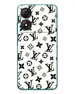 Чехол для ZTE Blade A34 с картинкой «Монохромный хаос LV» Чехол для ZTE Blade A34 с картинкой «Монохромный хаос LV»