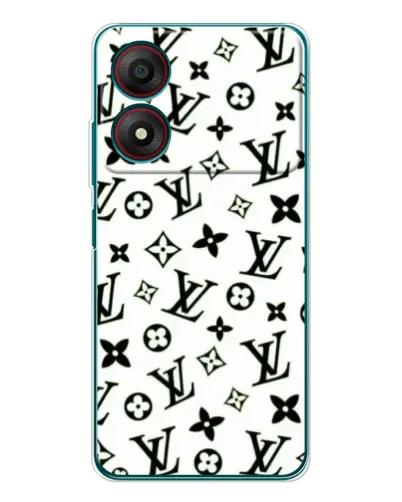 Чехол для ZTE Blade A34 с картинкой «Монохромный хаос LV» Чехол для ZTE Blade A34 с картинкой «Монохромный хаос LV»