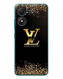 Чехол для ZTE Blade A34 с картинкой «LV — золотые искры» Чехол для ZTE Blade A34 с картинкой «LV — золотые искры»