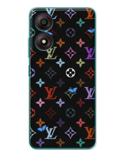 Чехол для ZTE Blade A34 с картинкой «Цветная монограмма LV» Чехол для ZTE Blade A34 с картинкой «Цветная монограмма LV»