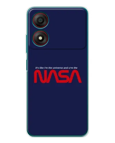Чехол для ZTE Blade A34 с картинкой «NASA — глубокий космос»