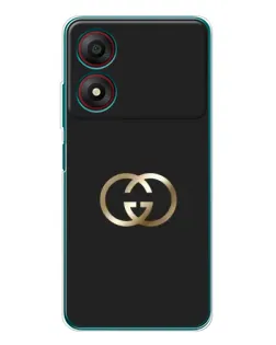 Чехол для ZTE Blade A34 с картинкой «Минимализм Gucci»