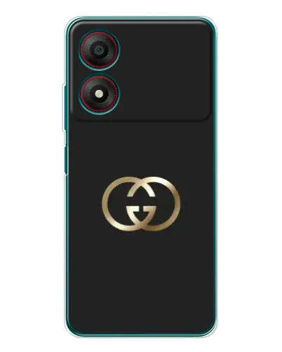 Чехол для ZTE Blade A34 с картинкой «Минимализм Gucci»