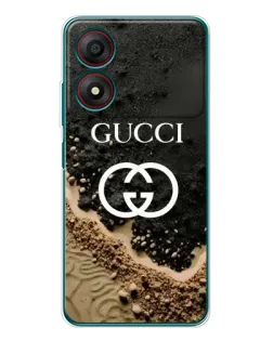 Чехол для ZTE Blade A34 с картинкой «Gucci — песчаные дюны»