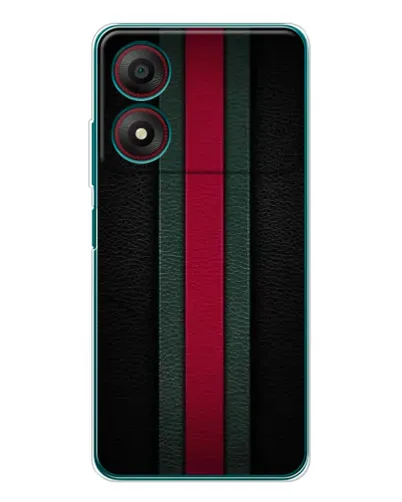 Чехол для ZTE Blade A34 с картинкой «Gucci — неоновая линия»