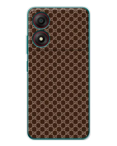Чехол для ZTE Blade A34 с картинкой «Gucci — шоколадная сетка» Чехол для ZTE Blade A34 с картинкой «Gucci — шоколадная сетка»