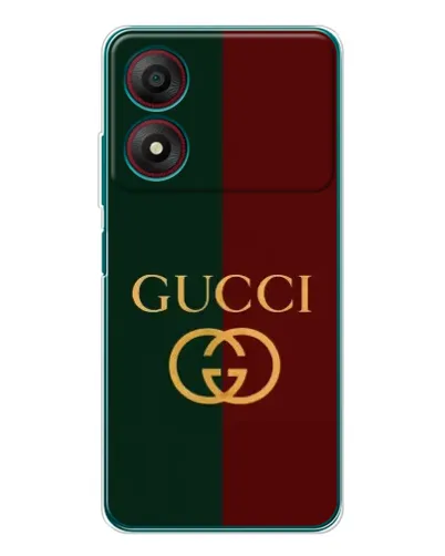 Чехол для ZTE Blade A34 с картинкой «Gucci — темно-зеленый градиент» Чехол для ZTE Blade A34 с картинкой «Gucci — темно-зеленый градиент»