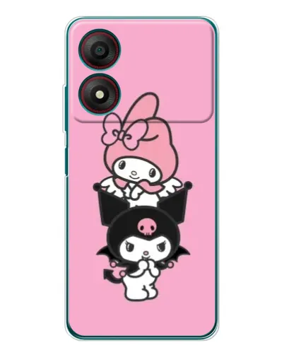 Чохол для ZTE Blade A34 з картинкою «My Melody та Kuromi» Чохол для ZTE Blade A34 з картинкою «My Melody та Kuromi»