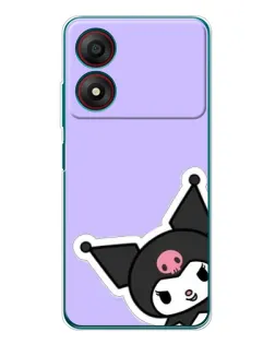 Чехол для ZTE Blade A34 с картинкой «Забавная Kuromi» Чехол для ZTE Blade A34 с картинкой «Забавная Kuromi»