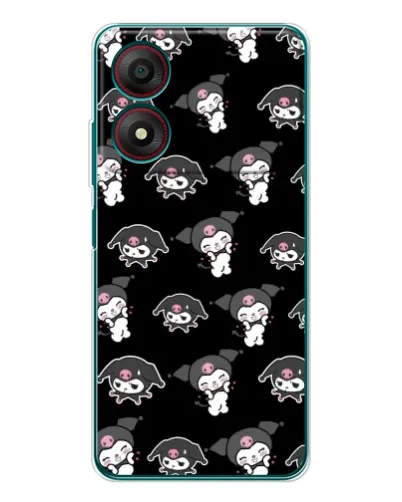 Чохол для ZTE Blade A34 з картинкою «Чорний паттерн Kuromi» Чохол для ZTE Blade A34 з картинкою «Чорний паттерн Kuromi»