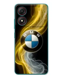 Чехол для ZTE Blade A34 с картинкой «Золотистый дым BMW» Чехол для ZTE Blade A34 с картинкой «Золотистый дым BMW»