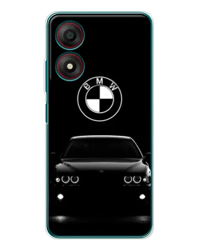 Чехол для ZTE Blade A34 с картинкой «BMW — взгляд из темноты»