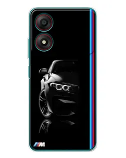 Чехол для ZTE Blade A34 с картинкой «Силуэт BMW в темноте» Чехол для ZTE Blade A34 с картинкой «Силуэт BMW в темноте»