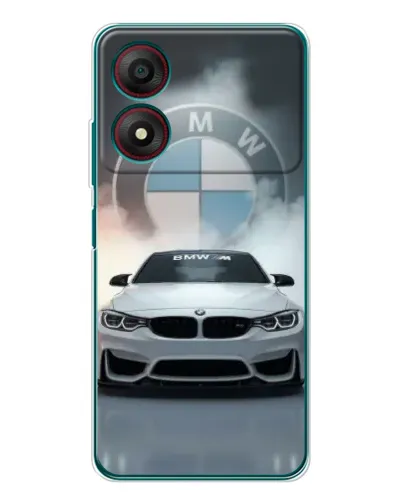 Чехол для ZTE Blade A34 с картинкой «BMW в белом дыму» Чехол для ZTE Blade A34 с картинкой «BMW в белом дыму»