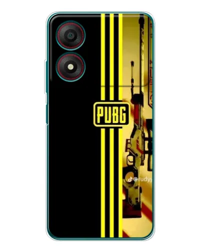 Чохол для ZTE Blade A34 з картинкою «PUBG — камуфляжний шолом»