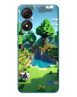 Чохол для ZTE Blade A34 з картинкою «Minecraft літній день» Чохол для ZTE Blade A34 з картинкою «Minecraft літній день»