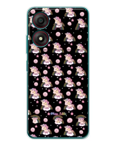 Чехол для ZTE Blade A34 с картинкой «Magic Unicorn паттерн» Чехол для ZTE Blade A34 с картинкой «Magic Unicorn паттерн»