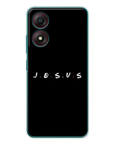 Чехол для ZTE Blade A34 с картинкой «Точки веры J.E.S.U.S.» Чехол для ZTE Blade A34 с картинкой «Точки веры J.E.S.U.S.»