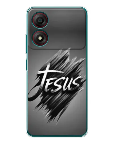 Чехол для ZTE Blade A34 с картинкой «Надпись Jesus Graffiti» Чехол для ZTE Blade A34 с картинкой «Надпись Jesus Graffiti»