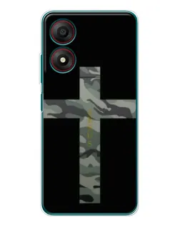 Чехол для ZTE Blade A34 с картинкой «Милитари Крест» Чехол для ZTE Blade A34 с картинкой «Милитари Крест»