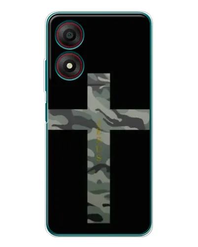 Чехол для ZTE Blade A34 с картинкой «Милитари Крест» Чехол для ZTE Blade A34 с картинкой «Милитари Крест»