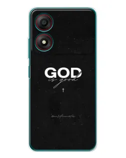 Чехол для ZTE Blade A34 с картинкой «GOD — Бог над всем» Чехол для ZTE Blade A34 с картинкой «GOD — Бог над всем»