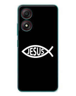 Чехол для ZTE Blade A34 с картинкой «Классический Jesus» Чехол для ZTE Blade A34 с картинкой «Классический Jesus»
