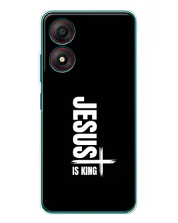 Чехол для ZTE Blade A34 с картинкой «Вертикаль веры Jesus» Чехол для ZTE Blade A34 с картинкой «Вертикаль веры Jesus»