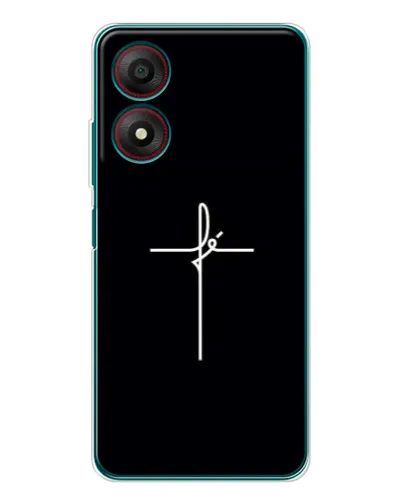 Чехол для ZTE Blade A34 с картинкой «Тонкий крест» Чехол для ZTE Blade A34 с картинкой «Тонкий крест»