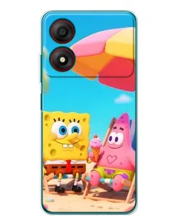 Чехол для ZTE Blade A34 с картинкой «Отдых на пляже» Чехол для ZTE Blade A34 с картинкой «Отдых на пляже»